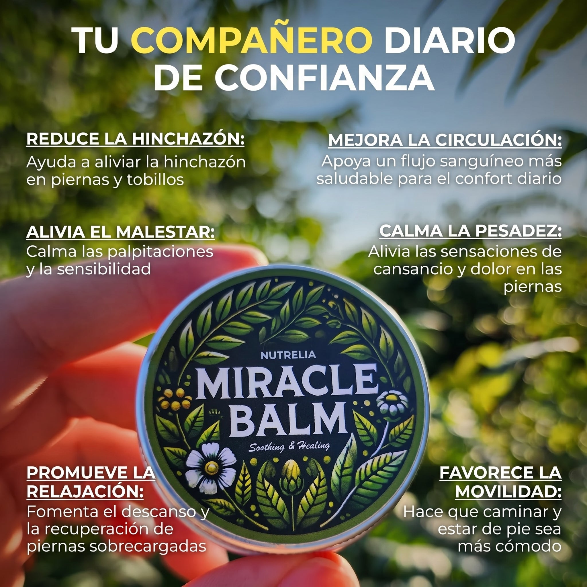 Bálsamo Milagroso Nutrelia: El Poder de las Hierbas